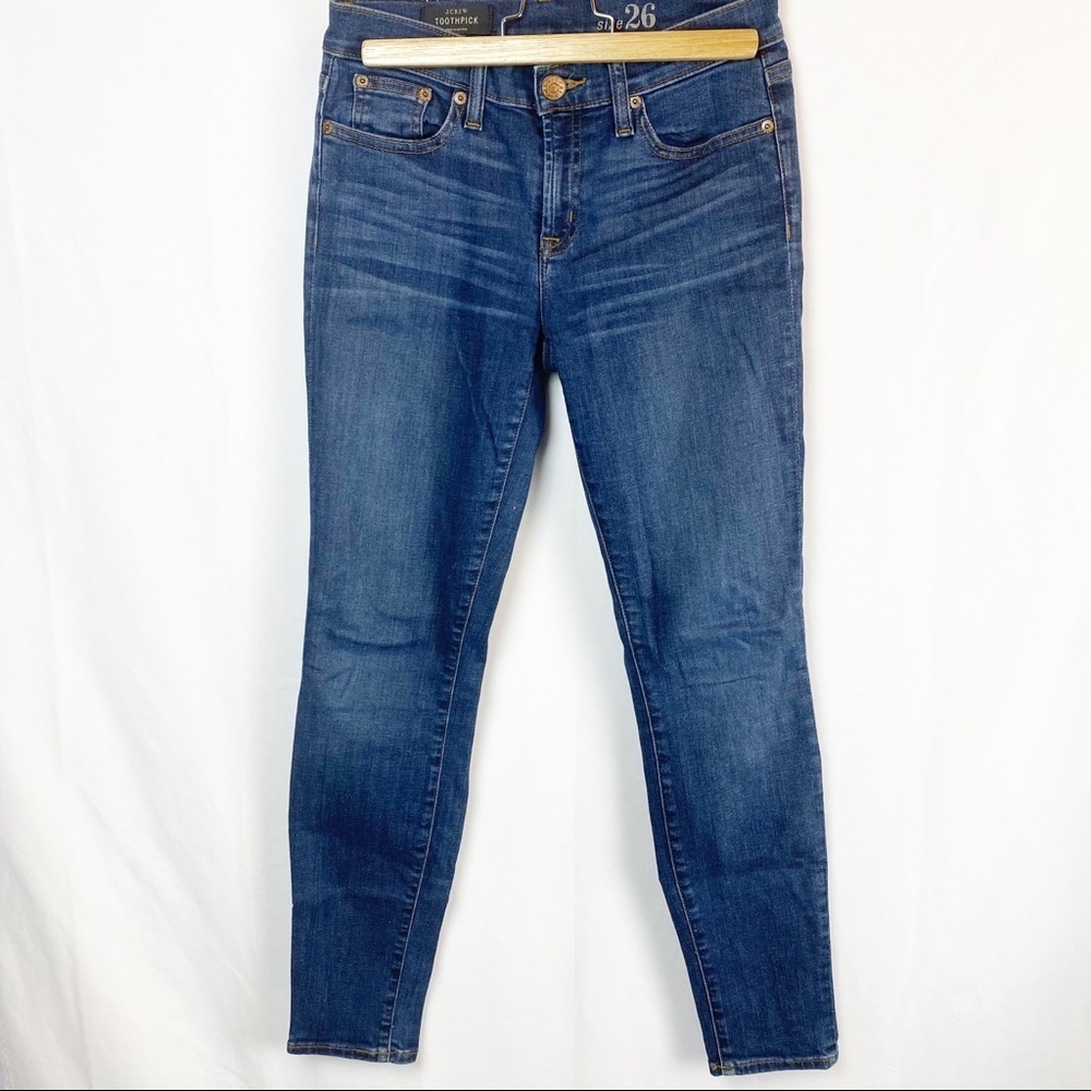 J.CREW Toothpick Skinny Jeans Size 26 Regular